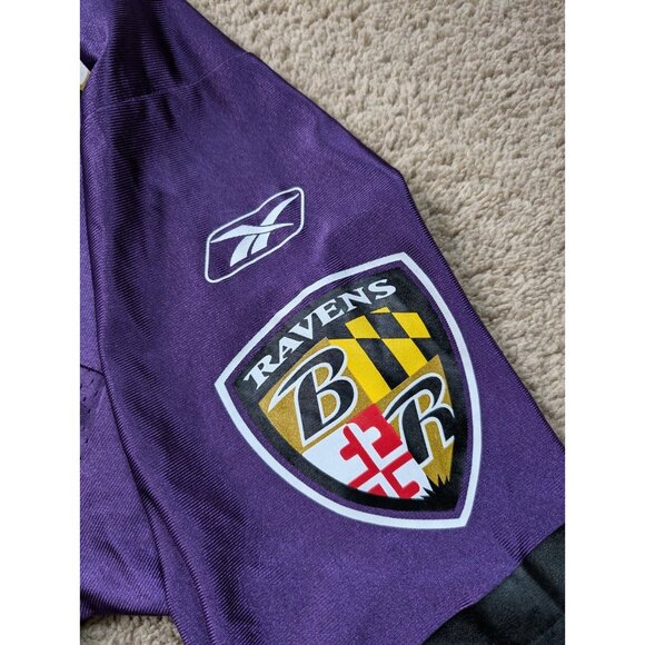 Ray Lewis Baltimore Ravens Jersey Mens XL Reebok Authentic Team Replica Y2K NFL - Picture 10 of 10
